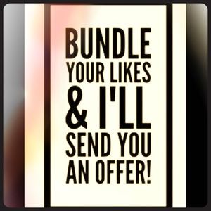 Bundle your likes for a private offer!